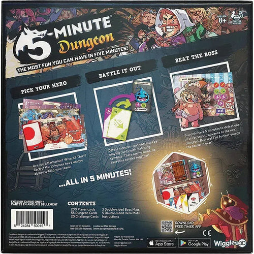 5 Minute Dungeon Card Game Outset