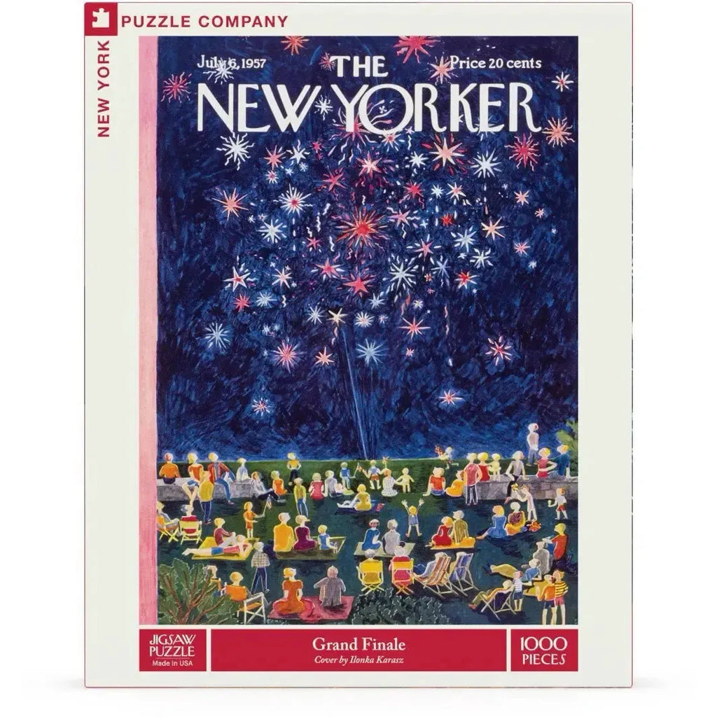 Grand Finale The New Yorker 1000 Piece Jigsaw Puzzle NYPC
