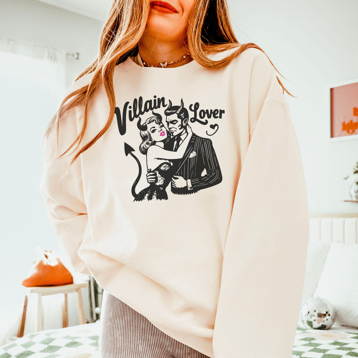 Villain Lover Lightweight Premium Comfort Colors Sweatshirt