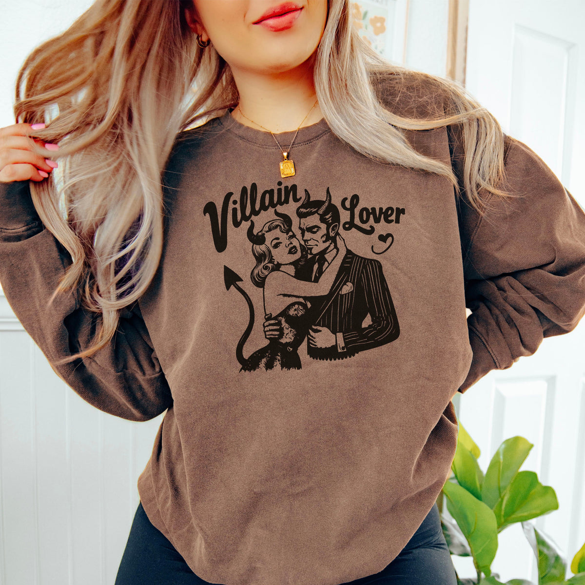 Villain Lover Lightweight Premium Comfort Colors Sweatshirt