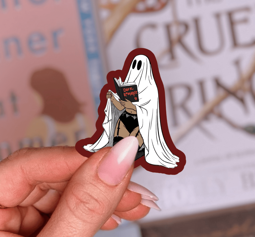 Hot Ghouls Read Dark Romance Laminated Sticker